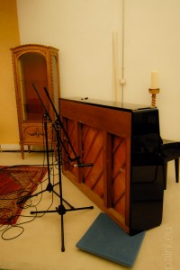 the piano 